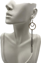 Load image into Gallery viewer, Melanie earring on ear lobe