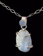 Load image into Gallery viewer, blue lace agate pendant
