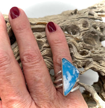 Load image into Gallery viewer, cloud dreams ring on finger