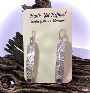 earrings shown on romance card
