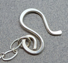 Load image into Gallery viewer, Fine Silver Pendant. Sacred Spiral Collection 2" long.