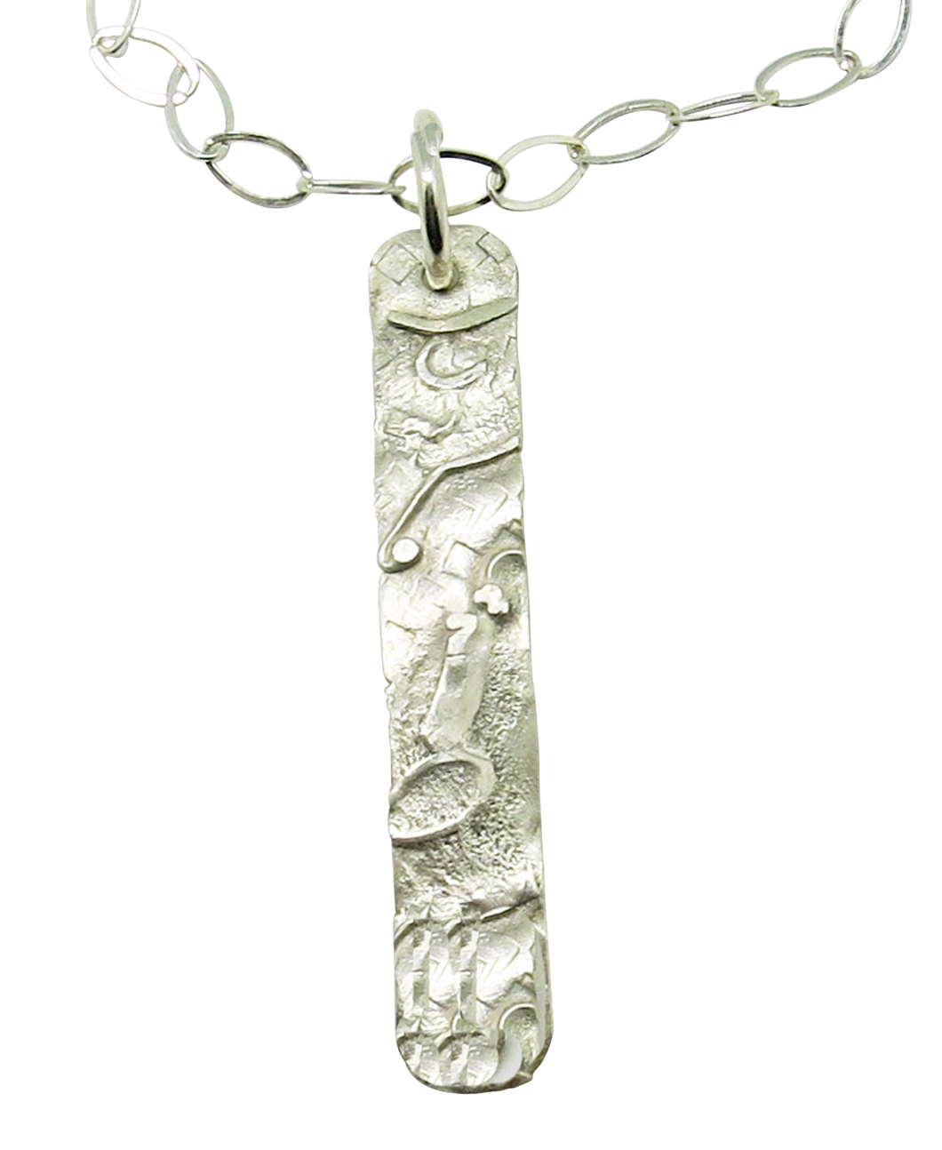 Sterling Silver skinny Pendant. Dare to Dream Collection. 2