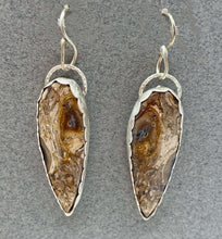 Load image into Gallery viewer, earrings against a grey background for contrast