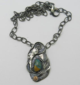 handmade artisan gemstone pendant
