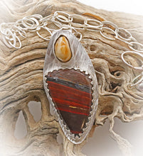 Load image into Gallery viewer, elk ivory sterling pendant