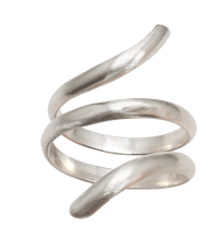Load image into Gallery viewer, Sterling Silver Ring. Sacred Spiral Collection-assorted sizes