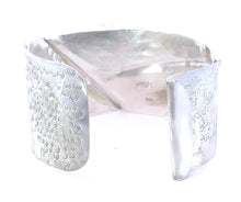 Load image into Gallery viewer, &#39;Buried Treasure&#39; Sterling Amethyst Geode Cuff Bracelet