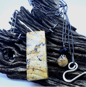 Desert Sands Collection. Picture Jasper Pendant.