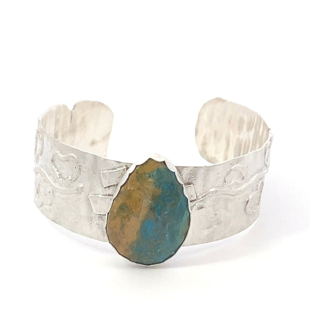 peruvian Opal gemstone cuff