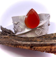 Load image into Gallery viewer, dare to dream fine silver cuff