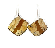 Load image into Gallery viewer, picture jasper sterling earrings