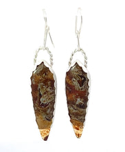 Load image into Gallery viewer, indonesian amber earrings