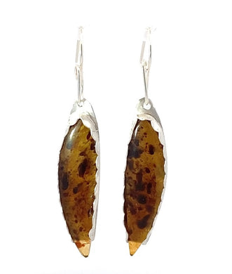 indonesian Amber earrings