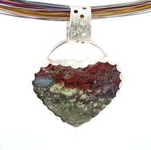Load image into Gallery viewer, indonesian Moss agate pendant