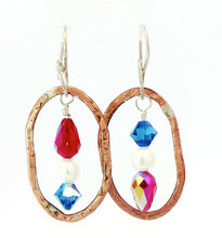 Load image into Gallery viewer, patriotic earrings