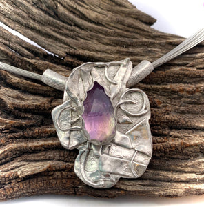 ametrine shown in natural setting