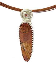 Load image into Gallery viewer, enchanted woodland jasper pendant