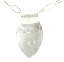 Load image into Gallery viewer, moonstone pendant shown from back