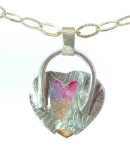 Load image into Gallery viewer, heart pendant from back