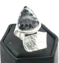 Load image into Gallery viewer, Merlin's Magic Collection Dendritic Opal Sterling SilverRing.  size 6-7