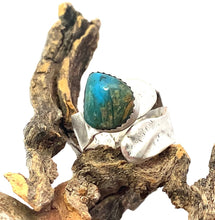 Load image into Gallery viewer, peruvian opal day at the beach ring