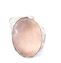 Load image into Gallery viewer, rose quartz ring