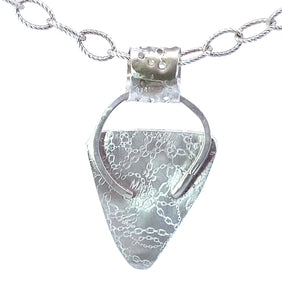 pendant shown from back
