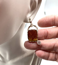 Load image into Gallery viewer, jasper earring shown on lobe