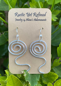 sacred spiral collection earrings