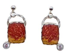 Load image into Gallery viewer, red creek jasper with CZ gems