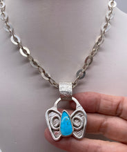 Load image into Gallery viewer, transformation sterling butterfly pendant