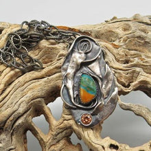 Load image into Gallery viewer, handmade in Arizona sterling pendant