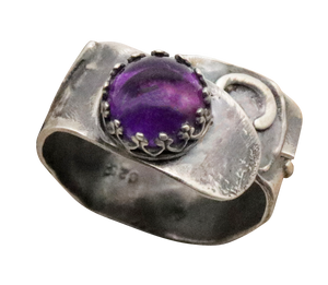 Sterling  Amethyst gemstone Ring. Dare to Dream Collection size 7 to 7 1/2