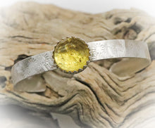 Load image into Gallery viewer, Baltic Amber and Sterling skinny cuff