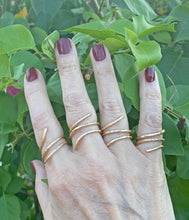 Load image into Gallery viewer, Gold  Fill Ring. Sacred Spiral Collection. Assorted Sizes