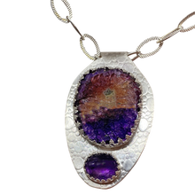 Load image into Gallery viewer, solar quartz gemstone pendant
