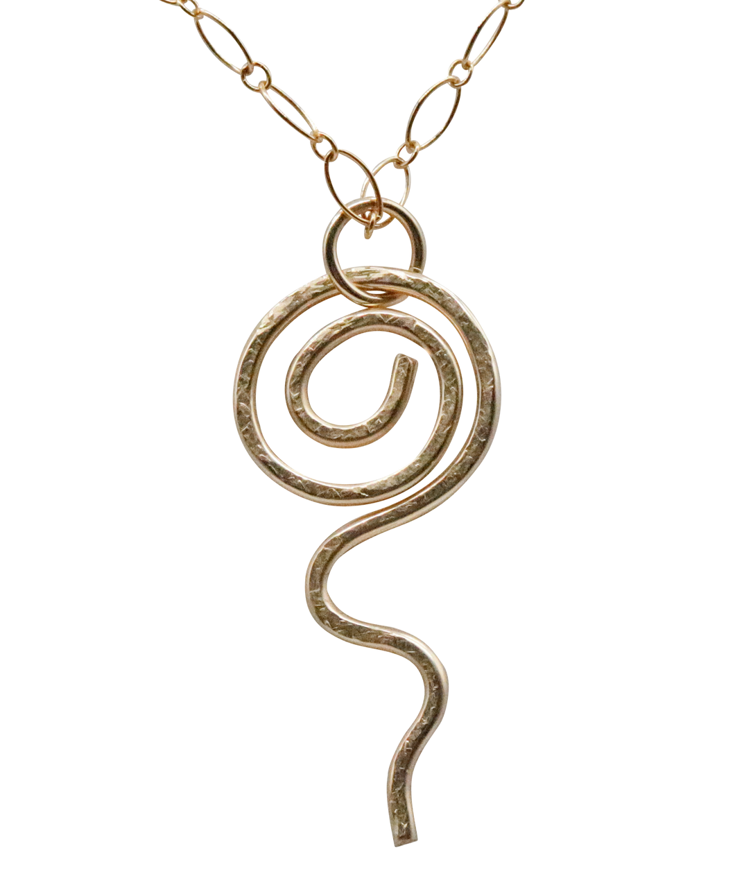 Gold Fill Pendant. Sacred Spiral Collection 2
