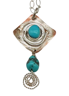 NATURAL TURQUOISE PENDANT