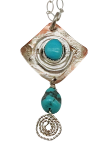 NATURAL TURQUOISE PENDANT