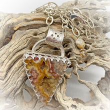 Load image into Gallery viewer, druzy pendant shown innatural setting