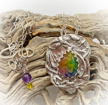 Load image into Gallery viewer, Dare to Dream collection pendant with solar quartz