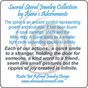 Sacred Spiral Collection Jewelry